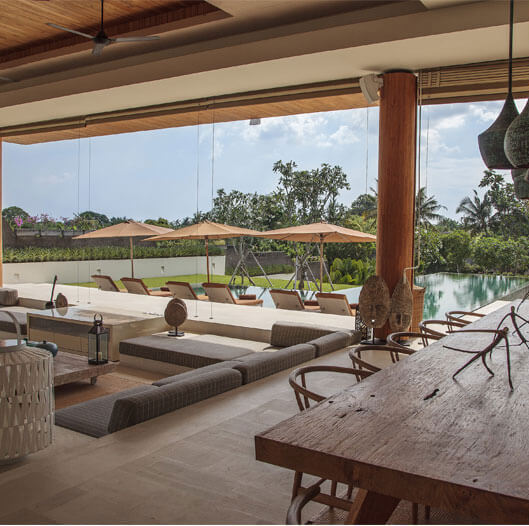 The Iman Villa - Poolside
